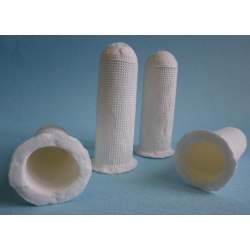 Ditali filtranti 100% cellulosa per estrazioni in centrifugazione mm 23x80 µm 15/20 cf.25 pz. - EC023080